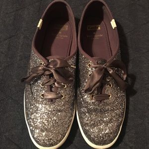 Keds + Kate Spade Champion in Dark Silver/Pewter